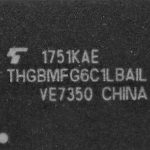 آی سی هارد توشیبا THGBMFG6C1LBAIL 8G