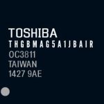 آی سی هارد توشیبا THGBMAG5A1JBAIR 4G